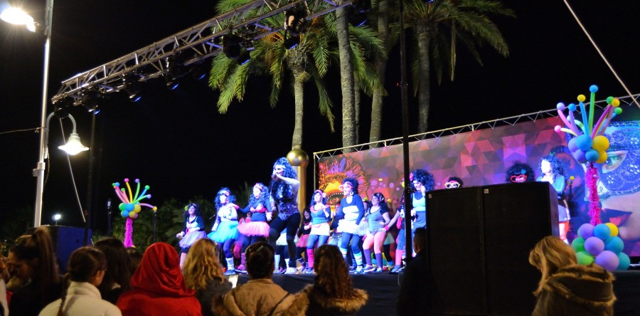 Responsables del Sonido e iluminación en los Carnavales de Almuñécar